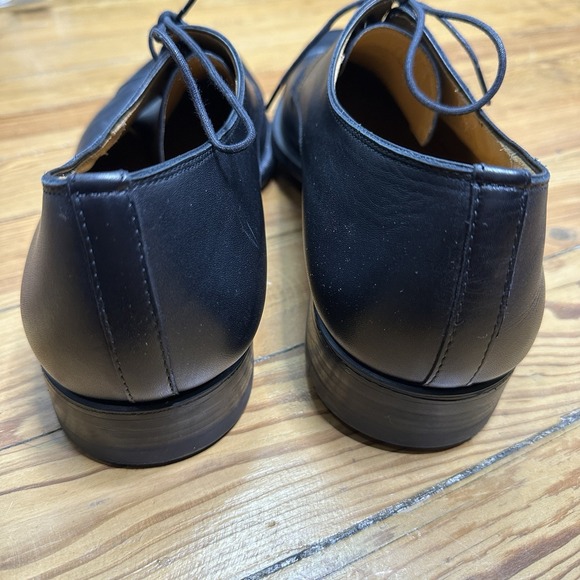 Magnanni Harlan Black Cap Toe Lace Up Derby Flex size Eur 46 US 13 - Picture 4 of 8